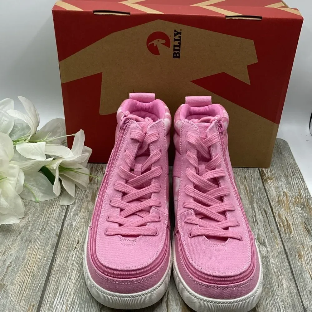 BILLY Footwear Street Girls' Tie Dye Hightop Shoes Sneakers Size 7